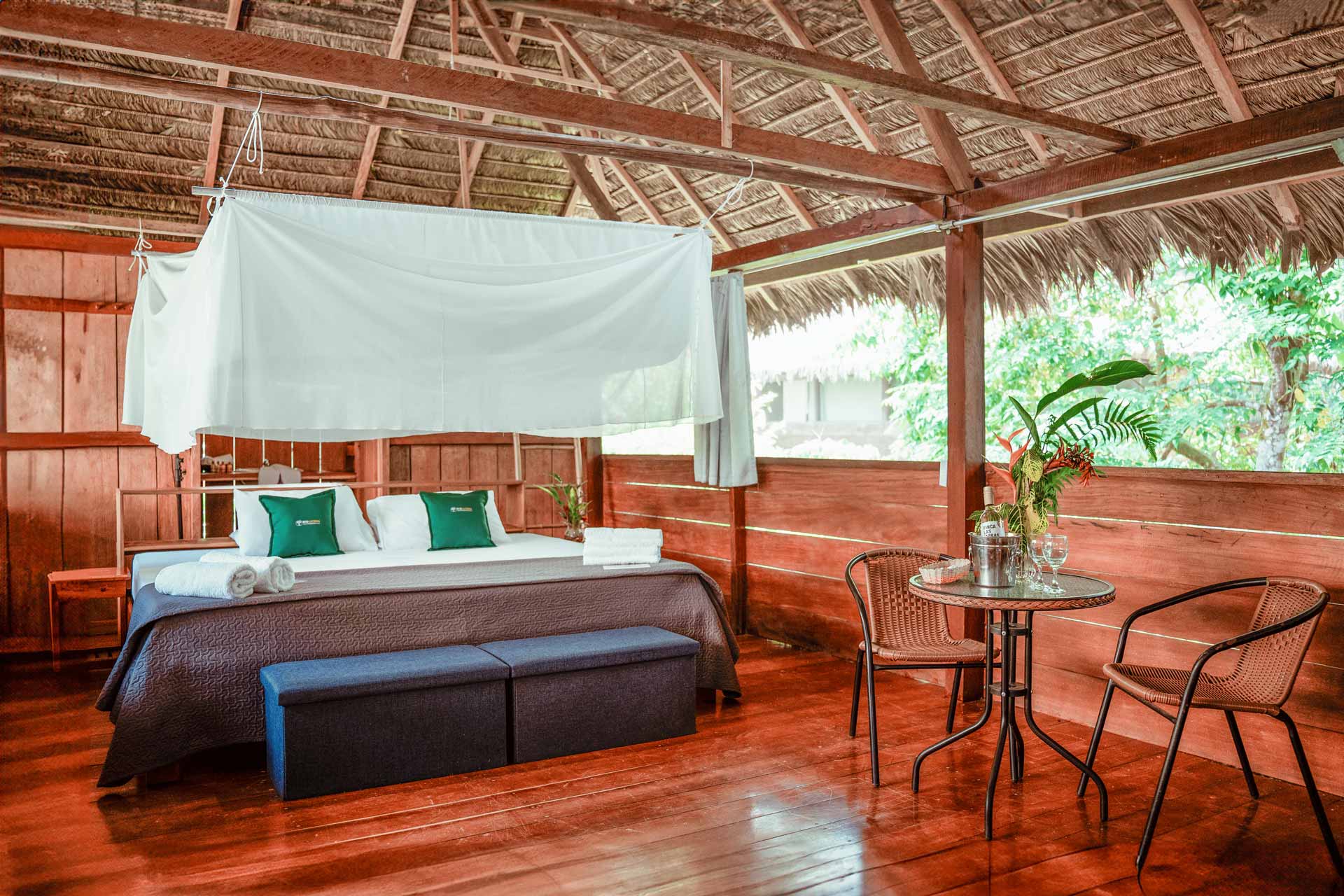 Bungalow superior deluxe vista al río